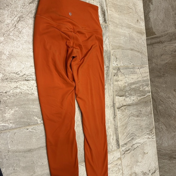 Lululemon Align Leggings 21” (Burnt Orange) - Picture 3 of 3